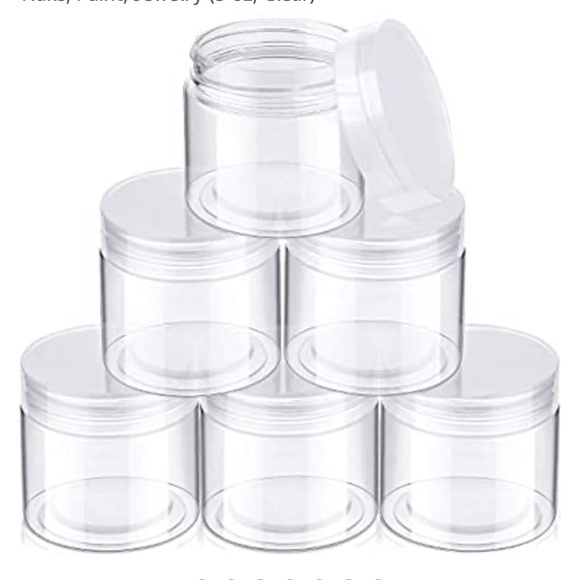 Makeup 6 Pack 3 Oz Plastic Jars Poshmark